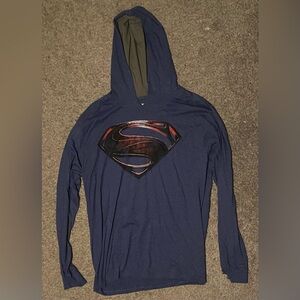 Superman lightweight hoodie/shirt!